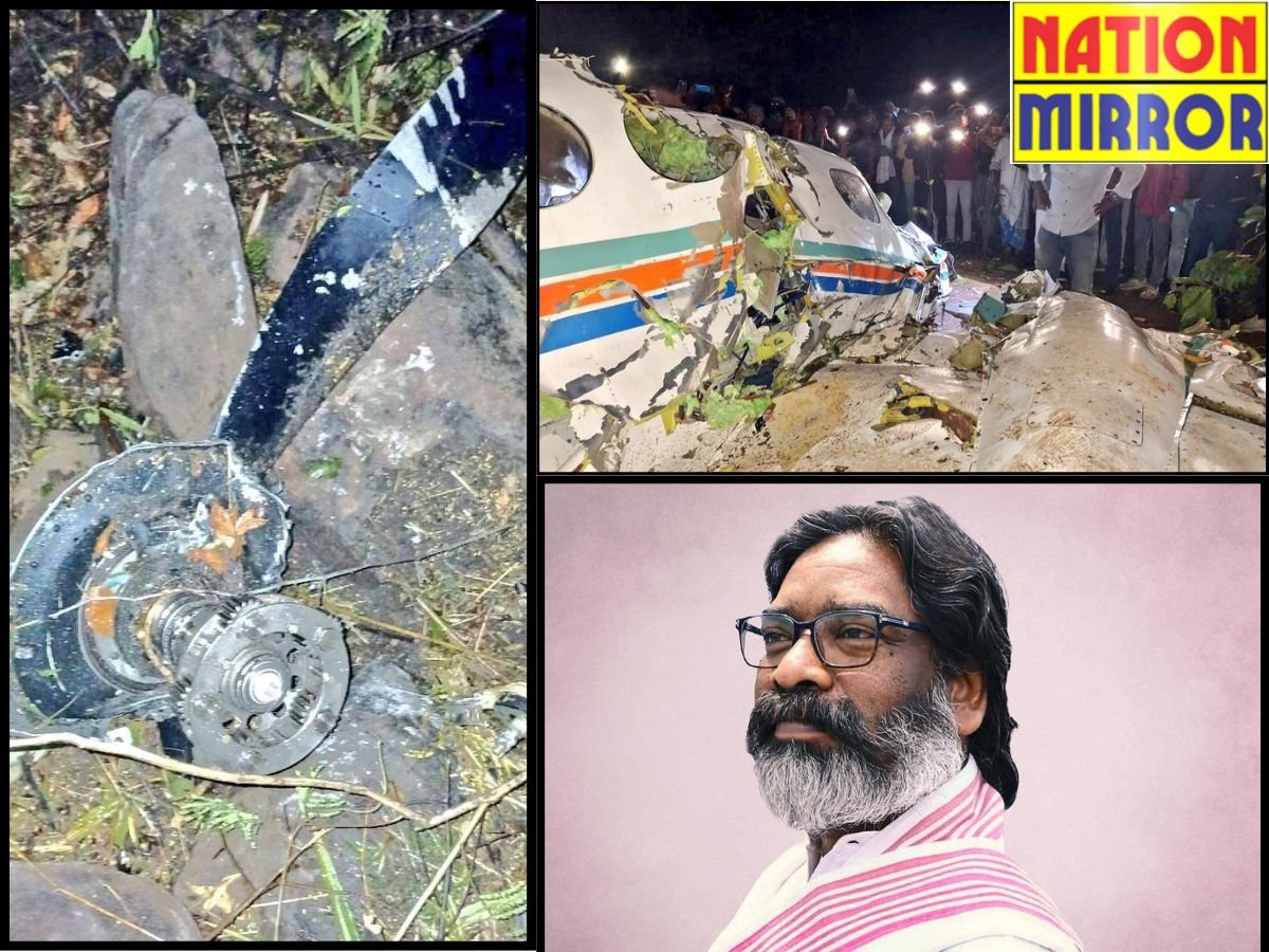झारखंड में एयर एंबुलेंस क्रैश,CM हेमंत सोरेन ने जताया शोक