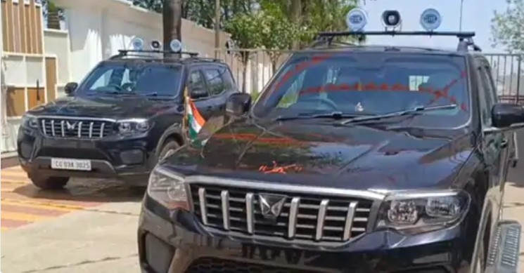 CM के काफिले में 6 बुलेटप्रूफ नई गाड़ियां शामिल, पुरानी फॉर्च्यूनर हटाई गईं