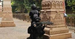 150 NSG Commandos Conduct Midnight Security Drill at Ujjain’s Mahakal Temple