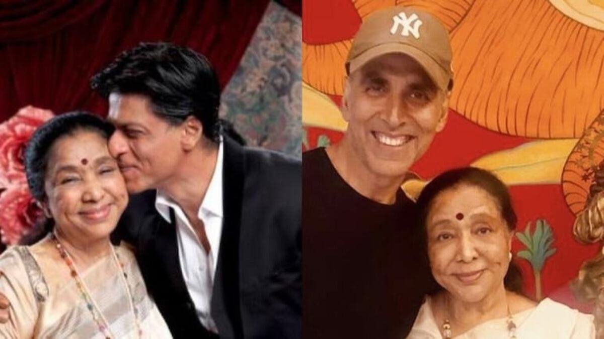 Asha Bhosle passes away: Tributes pour infilm fraternity; SRK, Akshay Kumar post heartfelt messages online