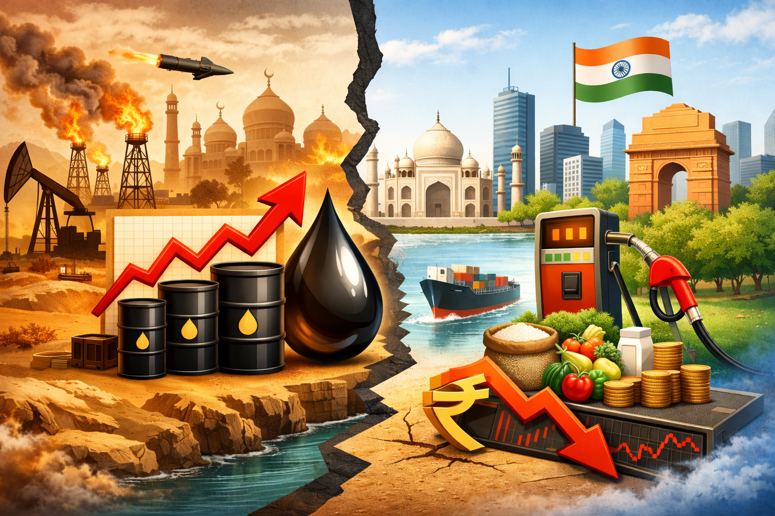 Middle East Oil Shock: India
