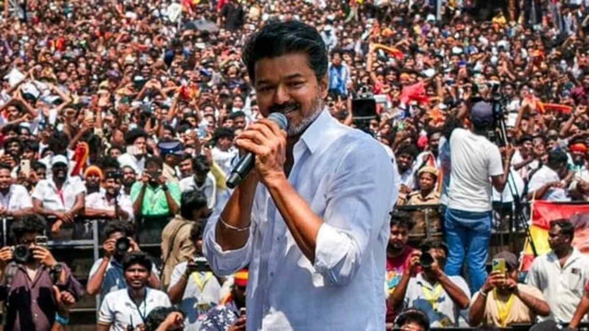 “I will never lie”: Tamil actor-politician Vijay files nominationPerambur, vows ‘whistle revolution’ in TN