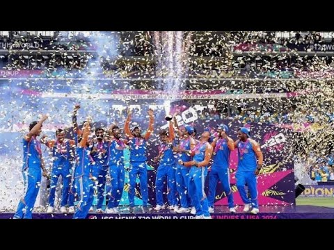 Legendary Celebrations Captured Proud Movements| 2024Worldcup Champions