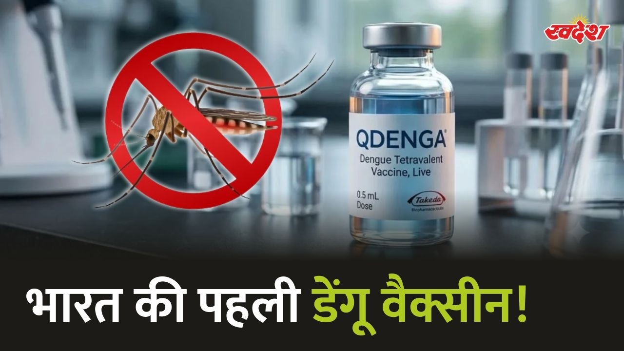 भारत की पहली डेंगू वैक्सीन! अब 4 से 60 साल तक के लोग लगवा सकेंगे QDENGA