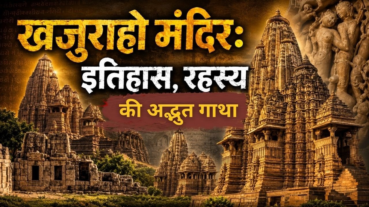 खजुराहो मंदिर का सबसे बड़ा रहस्य! | क्यों बनीं ऐसी मूर्तियां? | Khajuraho Temple History Explained
